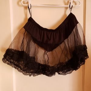 Sheer tutu/petticoat